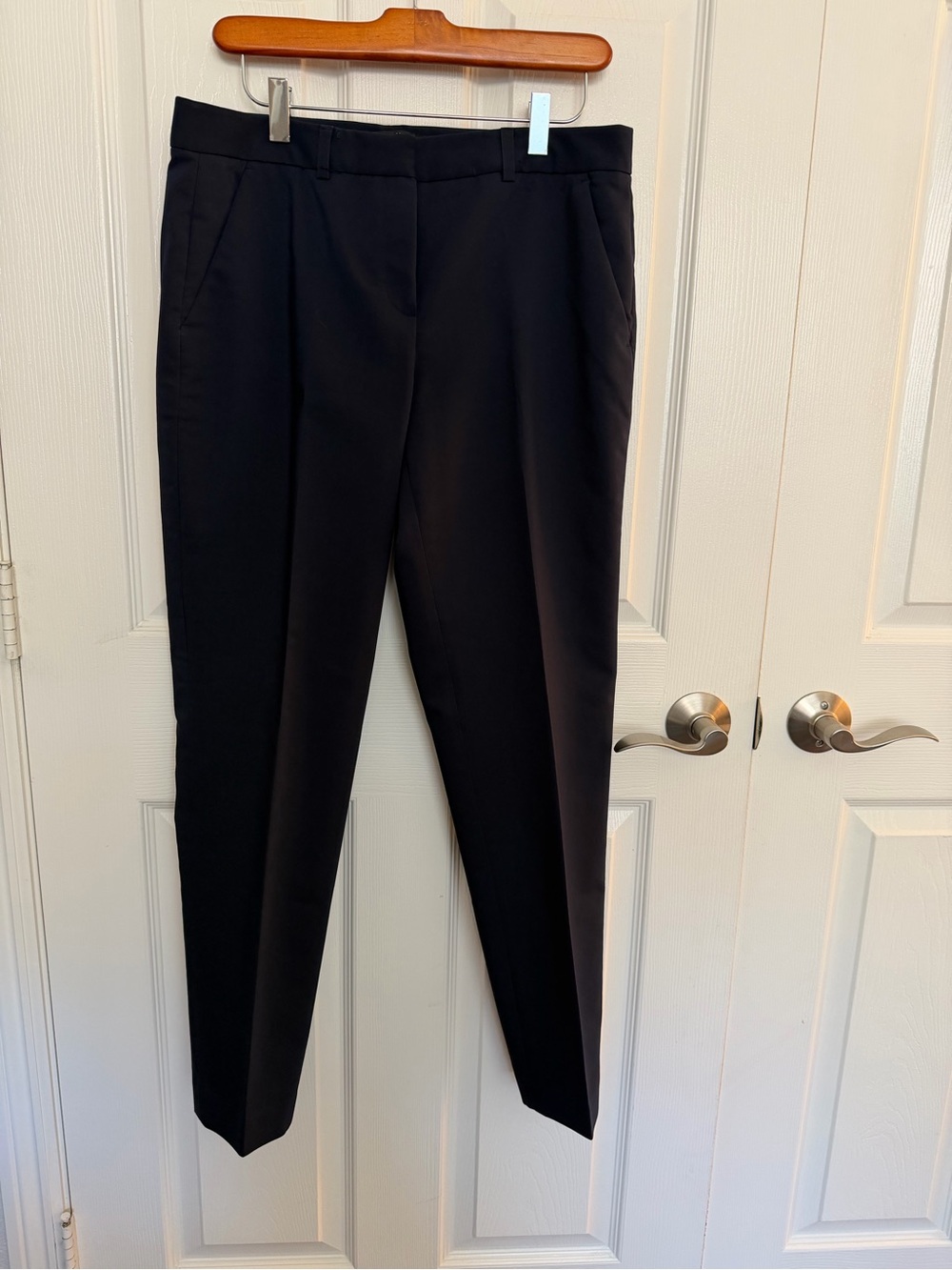 Tahari Navy Tailored Dress Pants